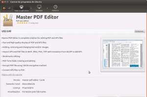 PDF no Linux - Master PDF Editor