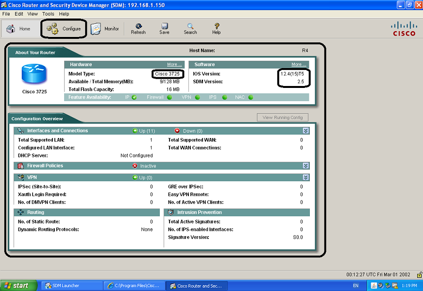 Firewall ASA: configuração de segurança