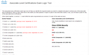 Requisitos para certificações Cisco