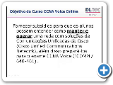 Capítulo 1 - Introdução ao Curso CCNA Voice Online da DlteC