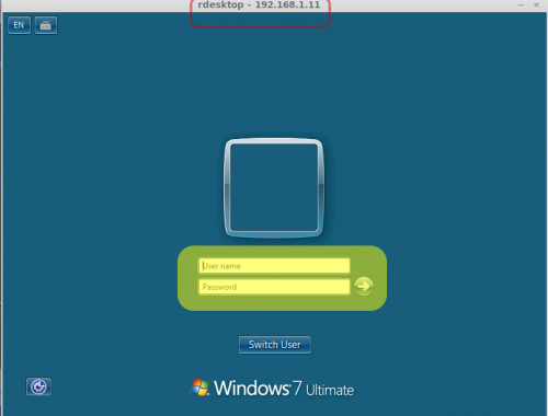 rdesktop - linux